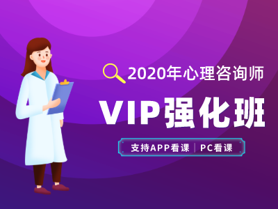2020年心理咨询师--VIP强化班